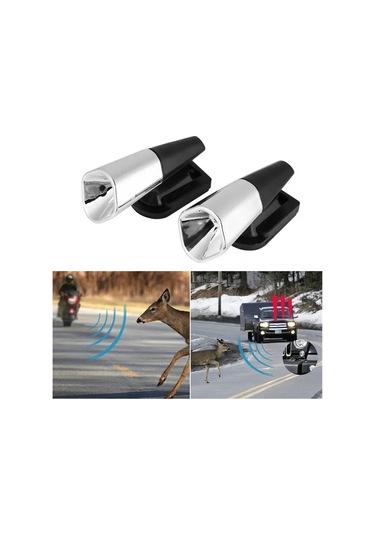 Samdoo "abs Ultrasonik Hayvan Kovucu - Rüzgar Gücüyle Çalışan Araç Alarm Sistemi 2 Adet "