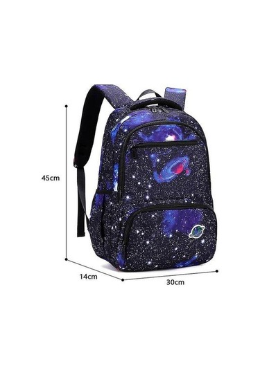 Kızlar Su Geçirmez Okul Sırt Çantası Antrasit