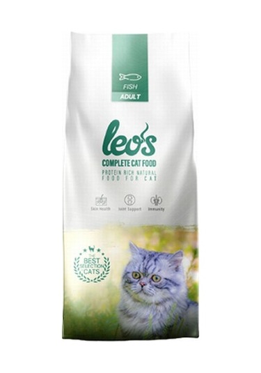 Leos Balıklı Yetişkin Kedi Maması 10 x 1 KG