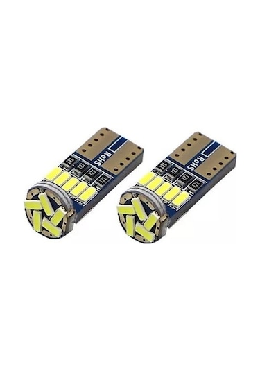 Toyota C-hr Led Plaka Lambası Ampulü T10 15 Led T10 Beyaz Ampul 2 Adet