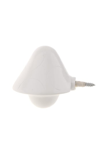 Suntek Vidalı Duvar Kancası Mantar Tasarımlı Kapı Askısı Duvar Asma Kancası L Beyaz 5 KG Çok Renkli