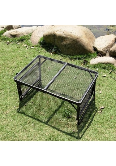 Bloomnest Pratik Katlanır Plaj Piknik Masa Ve Taşınabilir Renkli Portatif Masa, Izgara İçin Fileli Çok - Et Çok Renkli Çok Renkli