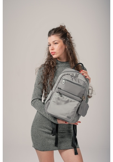 Ççs Kadın Sırt Çantası Ccs17751 Gri Gri