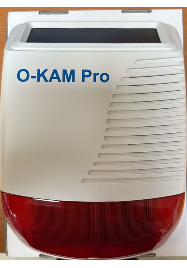 O-kam 3032 Kablosuz Dış Alarm Sireni Solar Panelli