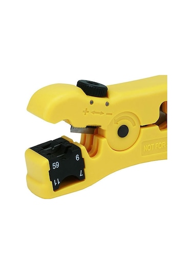 Electroon Rg11-Rg7-Rg6-Rg59 Koaksiyel Çok Amaçlı Kablo Soyucu