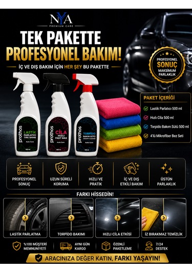 Nya Premium Araç Bakım Seti