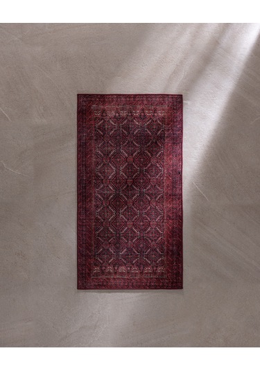 Louna Halı - Bordo - 200x300 Cm 8684427335086 Çok Renkli