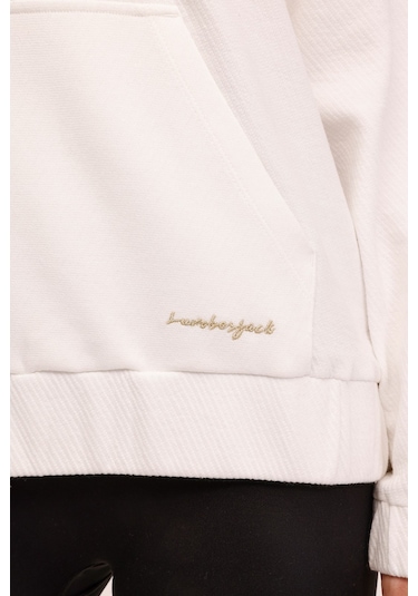 Lumberjack Wl Molly 16es300 3pr Ekru Kadın Sweat Ekru