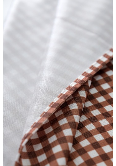 Sufre Sıvı Geçirmez Masa Örtüsü Sofra Bezi Sofra Örtüsü Piknik Örtüsü Kahverengi