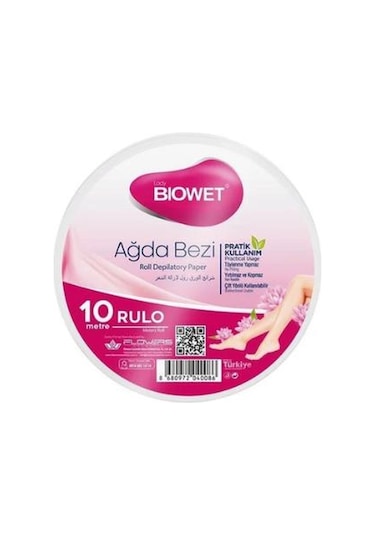 Biowet Ağda Bezi 10 Metre Rulo