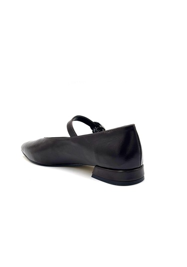 Kindep Marina Tokalı Günlük Kadın Babet Kahve Kahve