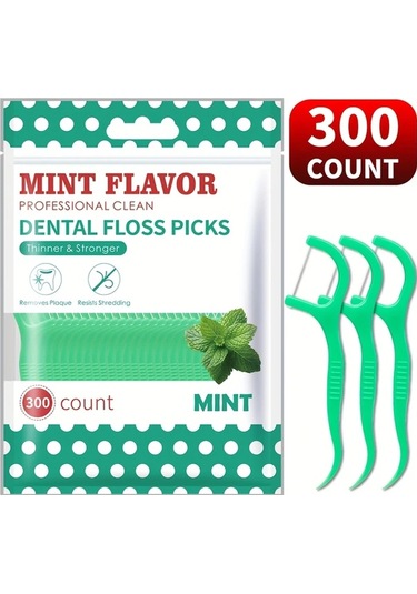 Willowhaven 300 Adet Rımı Smıle Nano Diş İpi Ve Ara Yüz Fırçası - İnce & Güçlü Nane Aromalı Temizlik