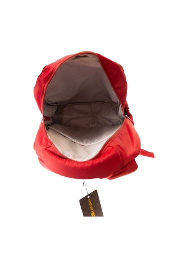 Ççs London 2 Büyük 2 Küçük 4 Gözlü Çok Geniş Okul Çantası, Sırt Çantası, Spor Çantası, Günlük Çanta 51678 Kırmızı Desenli