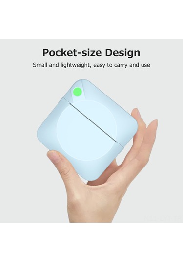 Youtek C17 Taşınabilir Bluetooth Termal Yazıcı: Fotoğraf, Not, Belge Ve Etiket Baskısı, 3 Renkli Kağıt Ve 3 Yapışkanlı Rulo Dahil