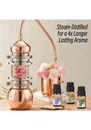 Uçucu Yağ Saf 3 Lü Set Karışık Başlangıç Paketi Aroma Terapi