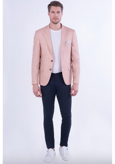 C 590 Oranj Klasik Ceket Oranj