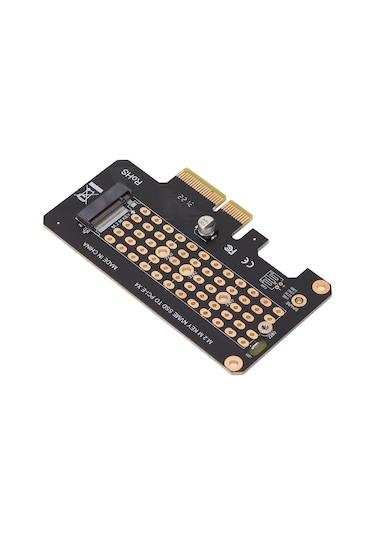 Yaleker Pcı-e3.0 X4 Nvme M.2转接卡 - 32gbps高速传输 - 2280/2260/2242/2230 Ssd支持 - Windows/mac/linux兼容 - 半高挡板散热设计