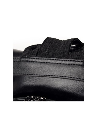 Kadın Çantası Gümüş Avrupa Ve Amerikan Tarzı Moda Fermuar Yansıtıcı Çizgiler Niş Pu Omuzlar Black Siyah