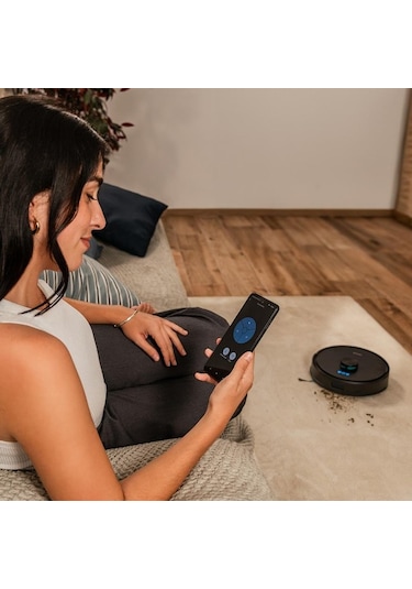 Cecotec Conga Y50 5000 PA Robot Süpürge Siyah