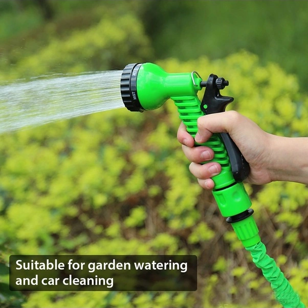 Tongxida Yeşil Plastik Bahçe Sulama Spritzi: 7 Ayarlı, Otomobil Temizliği Ve Tarım Sulama İçin Uygun