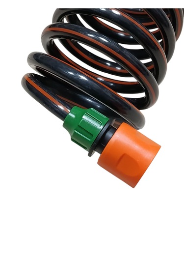 15 Metre Spiral Hortum Seti - 7 Fonksiyonlu Tabanca