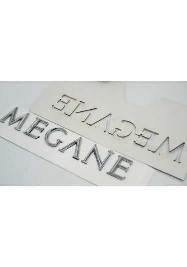 Renault Megane 2 2002-2008 Krom Abs 3M 3D Bagaj Yazı Logo