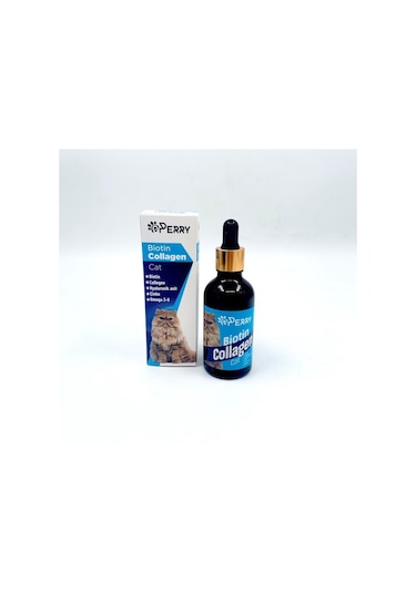 Perry Omega 3-6 Kedi Biotin Collagen 50 ML