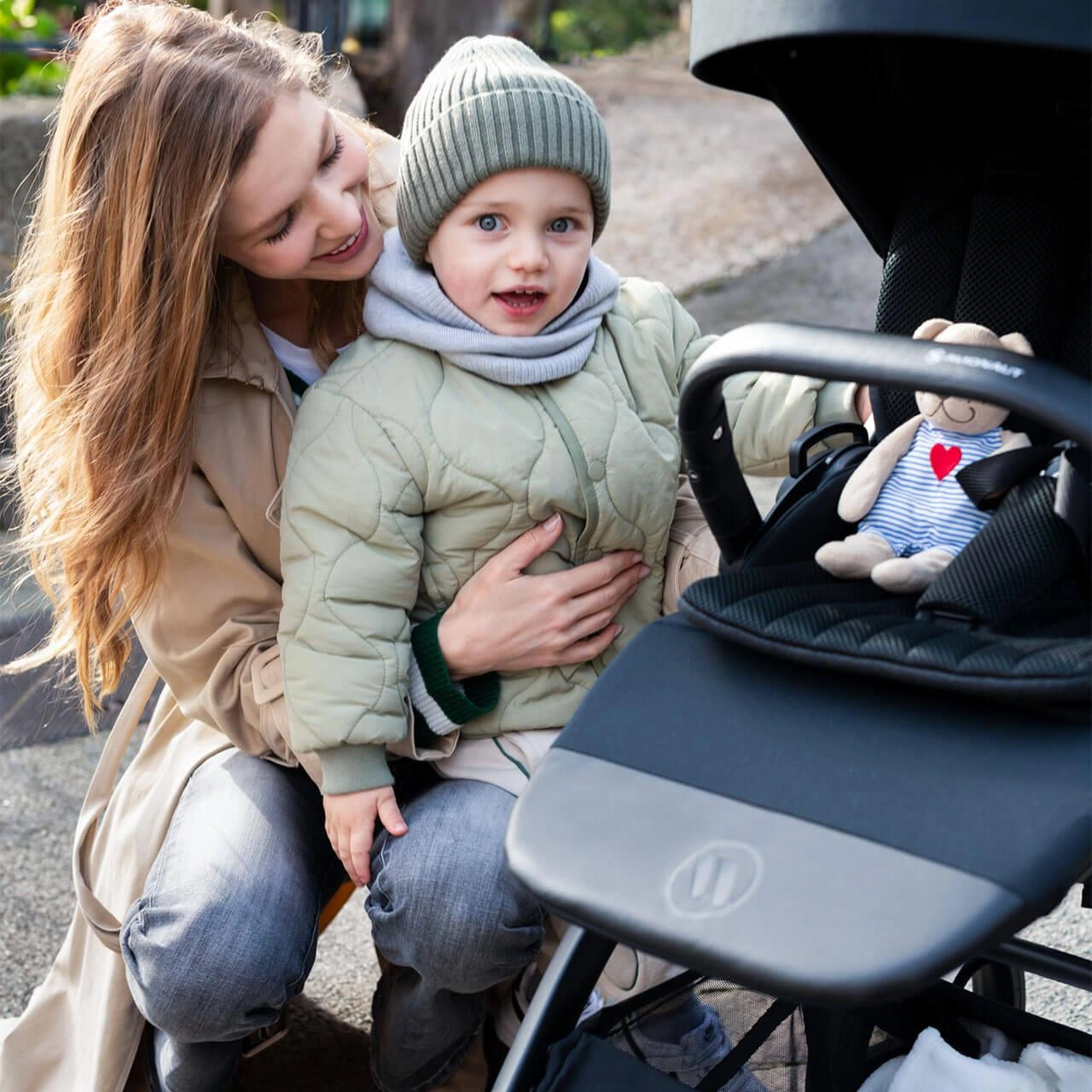 Avionaut Sirius Cosmo Travel Sistem Bebek Arabası Black