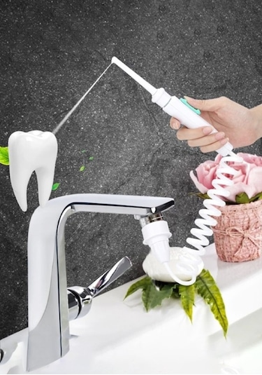 Ghdent GH15 Manuel Ağız Duşu Şarjsız Askılıklı Tazyik Ayarlı 3 Gözlü Başlık + Saklama Kutusu﻿﻿