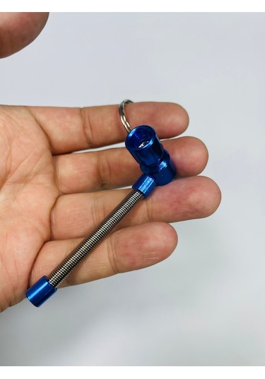 Mini Ceplik Anahtarlıklı Yaylı Pipe Pipo //76mm