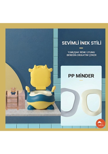 Tuvalet Eğitici Lazımlık - Sarı