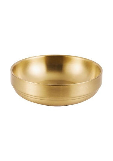 Sones 304 Paslanmaz Çelik Sos Kabı Mutfak Izgara Baharat Kabı Çatal Bıçak Takımı, Model: 19cm Altın