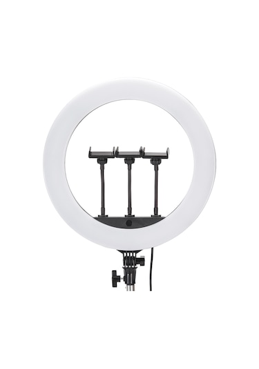 Jmary Fm-18r Uzaktan Kumandalı 43cm Işıklı Telefon Tutucu Ring Light Siyah