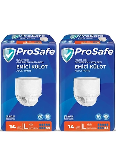 Prosafe Yetişkin Emici Külot 110 - 150 Cm Large 28 Li