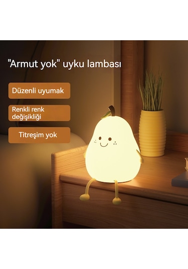 Eternal Luck Renkli Led Yumuşak Işık Göz Koruması Zamanlayıcı Lambası Çok Renkli