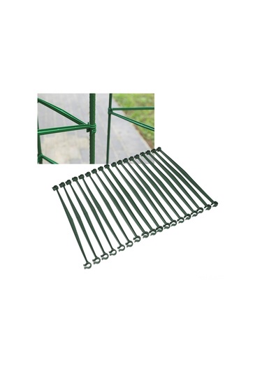 Xindoker 36 Adet 30cm Plastik Bitki Tutucu, Tomat Ve Tırmanan Bitkiler İçin Genişletilebilir Kafes Bağlayıcı Aparatı