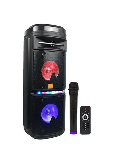 Mikado MD-230KP USB - FM - TF Kart - BT Destekli Kablosuz Mikrofonlu Toplantı Anfisi