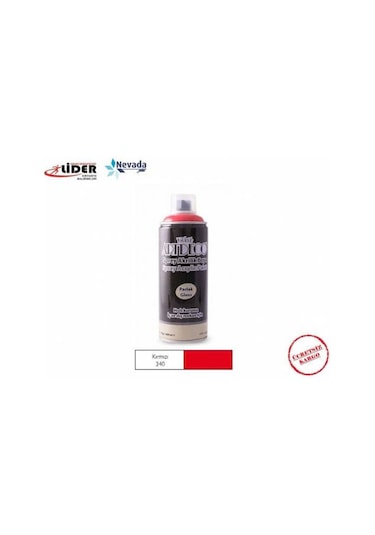 Artdeco Akrilik Sprey Boya 400 Ml Kırmızı  Y-400-340