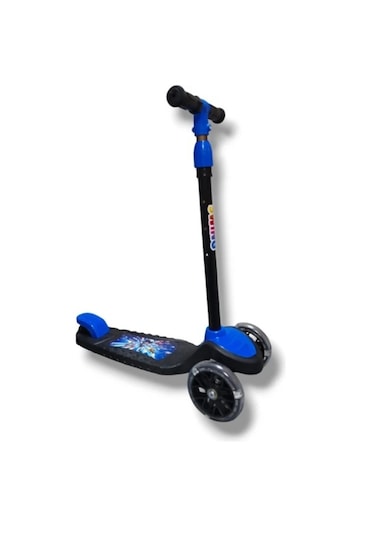 Swing Scooter Işıklı Kutulu Mavi