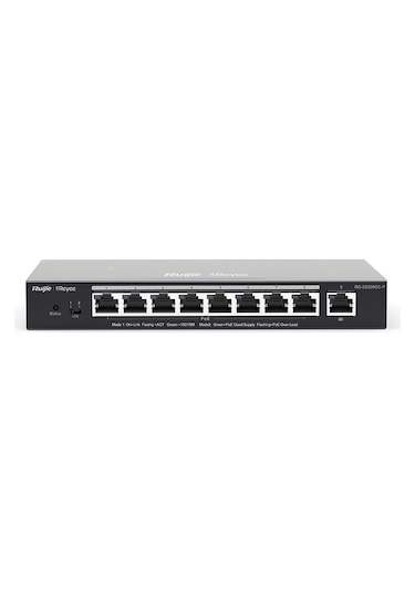 REYEE RG-ES209GC-P 9PORT GIGABIT SWITCH 8P POE 120W