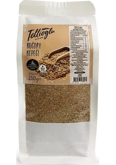 Tellioğlu Buğday Kepeği 250 G