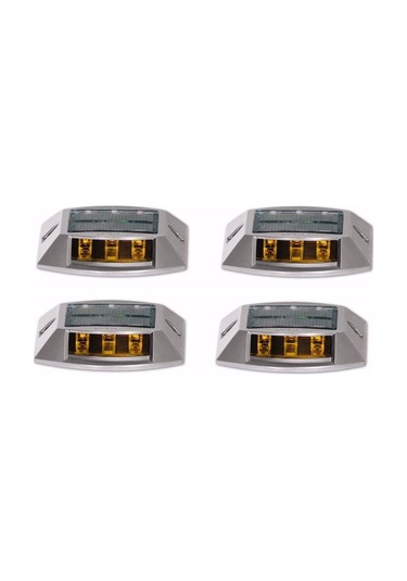 4 Adet Evelux 11922 Solar Yol Butonu