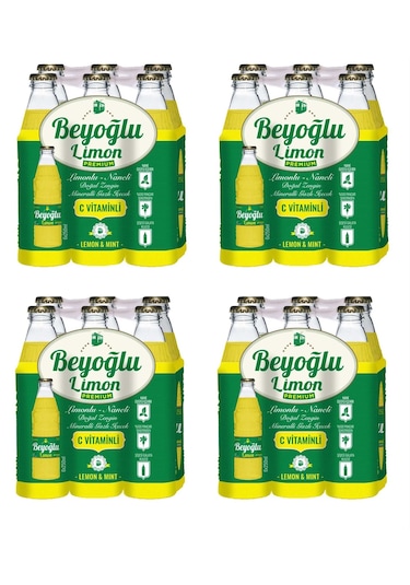 Beyoğlu Gazozu Limonlu 250 Ml X 24 Adet