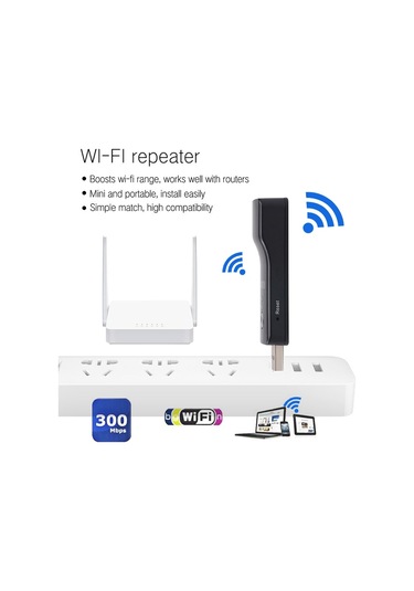 Sones Lv-ue01 300m Usb Wıfı Genişletici Sinyal Amplifikatörü Tekrarlayıcı