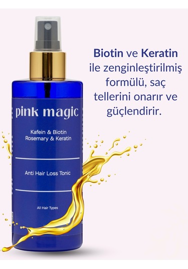 Dökülme Karşıtı & Hızlı Uzama Etkili Saç Bakım Toniği