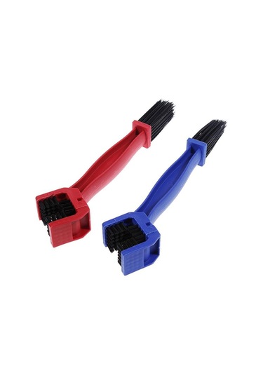 Mavi 1pc Motosiklet Zinciri Temizleyici Plastik Bisiklet Bisiklet Moto Fırça Bisiklet Temiz Zincir Temizleyici