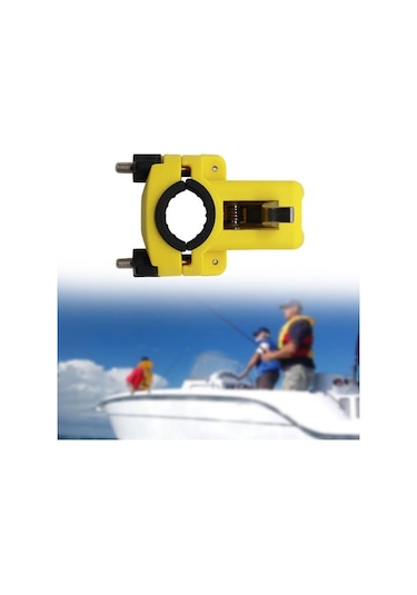 Pazly Tutucu Tekne Sarı Homyl Çıkarılabilir Balıkçılık Olta Aksesuarı