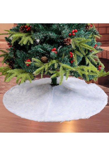 Suntek Yatak Odası Ev Kapısı İçin Peluş Yılbaşı Ağacı 90 Cm