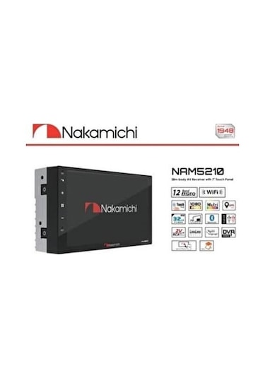 Japon Nakamichi 5230 Android 3cgram 32Hafiza 12.1 Android işletim sistemi