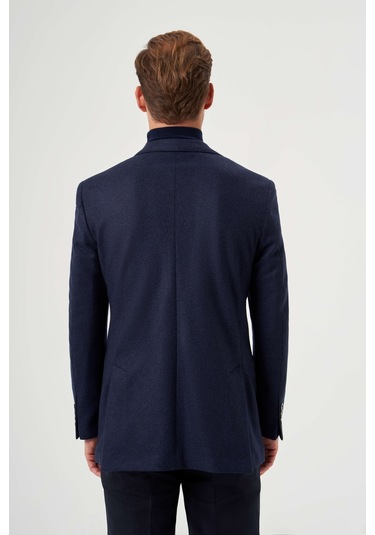 Bisse Erkek Mono Yaka 6 Drop Ceket Laci Pck23k23201 D39 Lacivert
